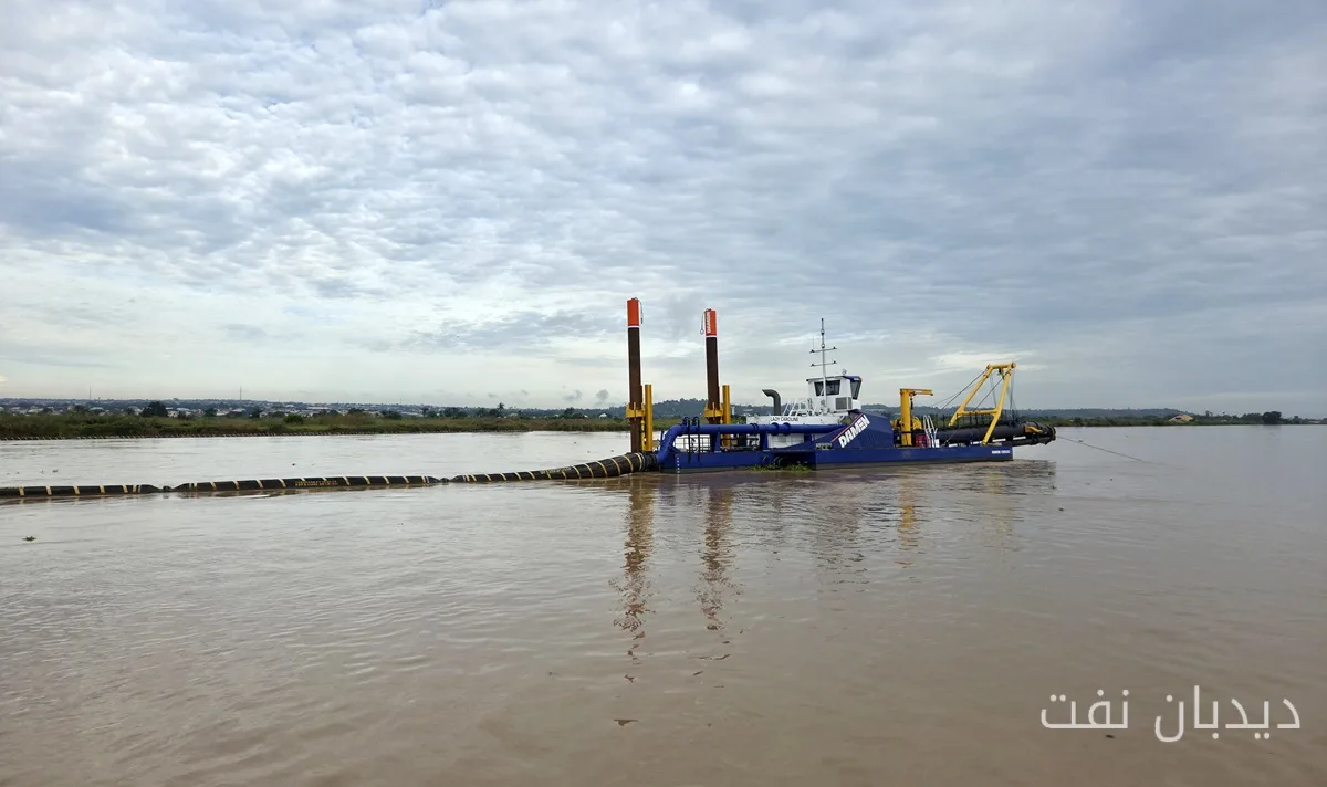 تحویل دریافت‌کنندهٔ دریائی Cutter Suction Dredger 600 به 4Clans Nig Ltd