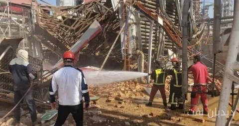 انفجار در واحد ۷۰ پالایشگاه آبادان؛ کاهش ظرفیت تولید بنزین