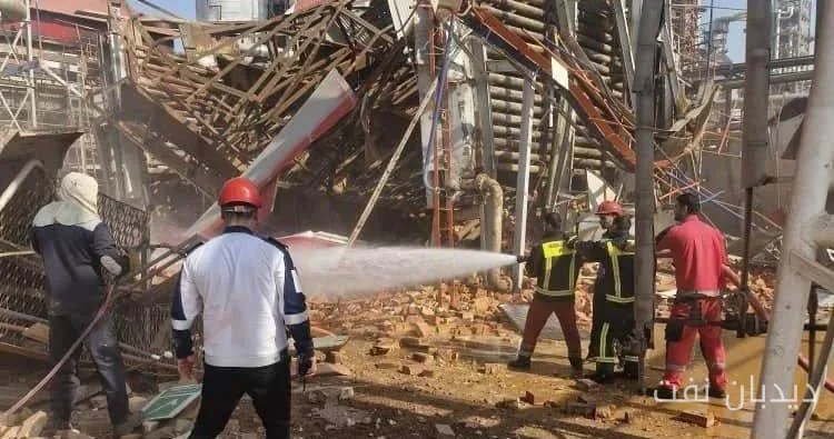 انفجار در واحد ۷۰ پالایشگاه آبادان؛ کاهش ظرفیت تولید بنزین