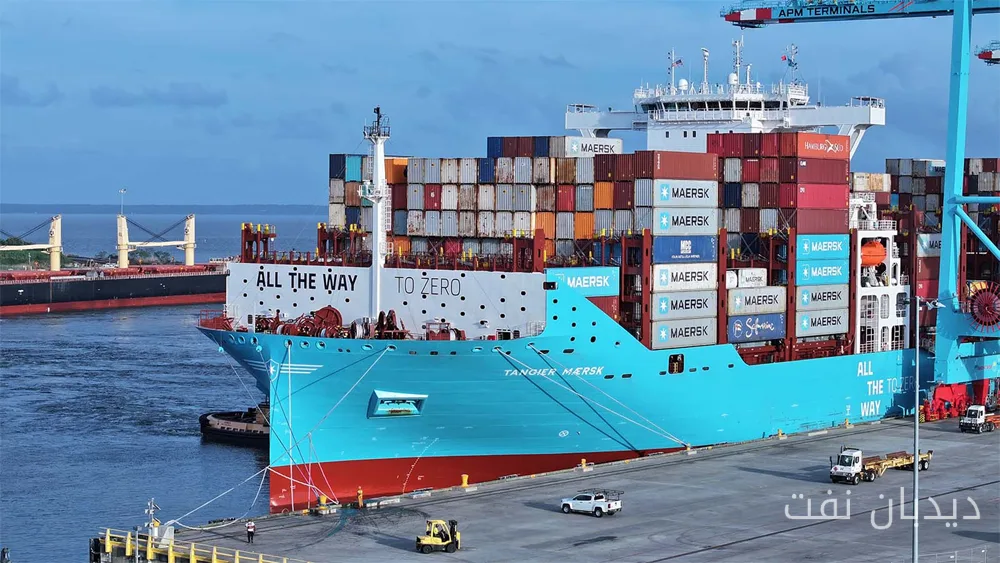 محموله نخستین سوخت بیواتانول در ایالات متحده توسط Maersk انجام شد