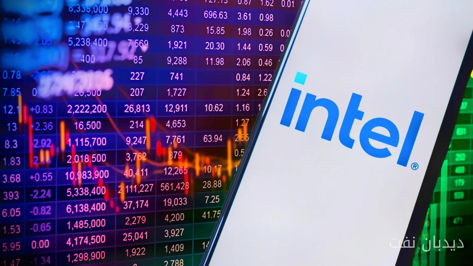 Intel's 6% Drop; Fluctuations in NVIDIA and AMD Stocks