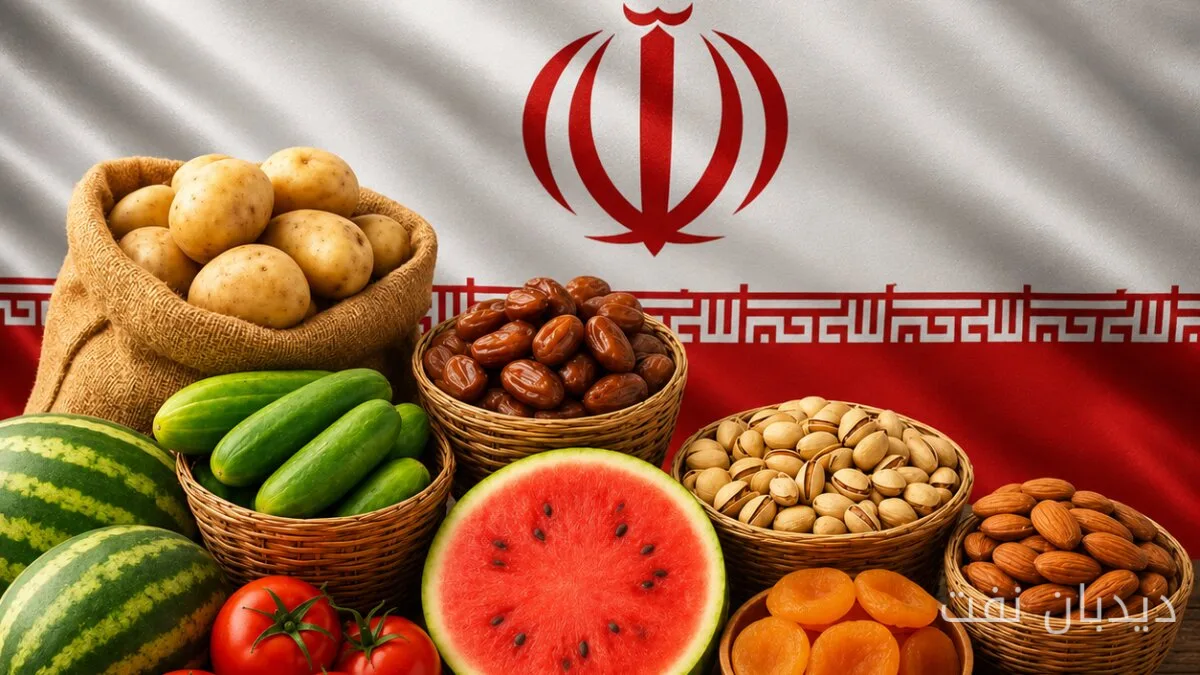 استمرار تصدير المنتجات الزراعية الإيرانية إلى الدول المجاورة في عام ۱۴۰۴