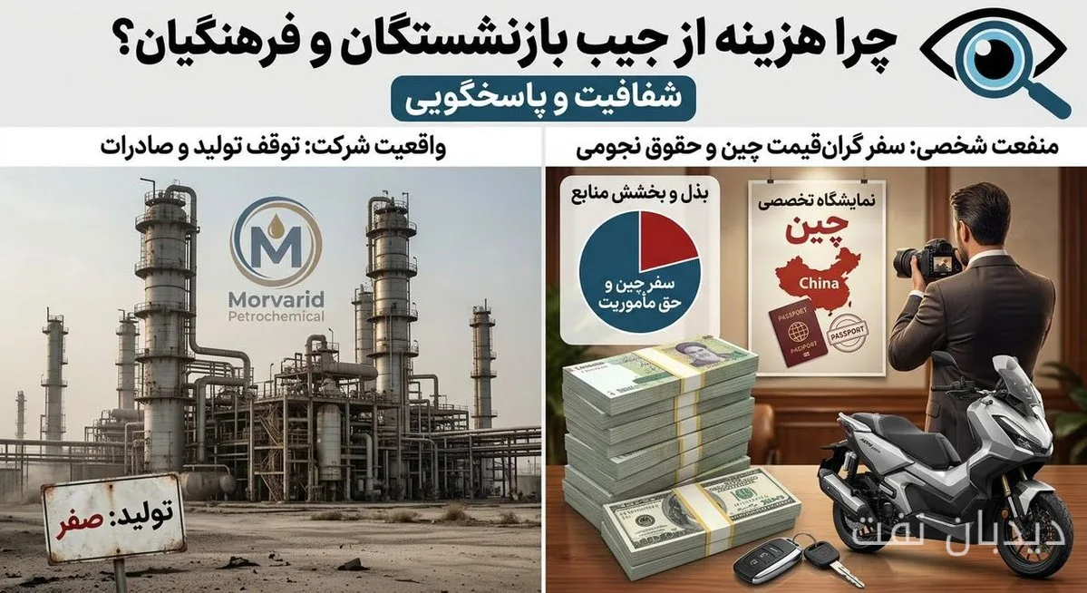 تحلیل هزینه‌های نمایشگاه چین: اصرار حراست در شرایط تحریم نفت