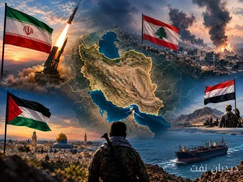 انفجار سوپرنفتکش حامل نفت خام در تنگه هرمز