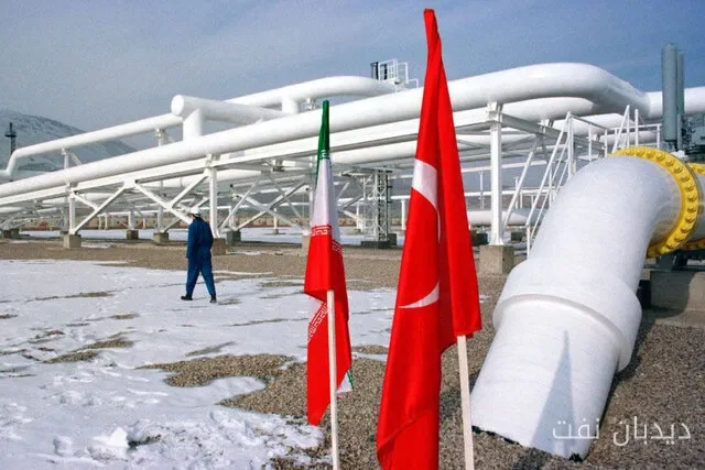 افزایش صادرات گاز ایران به ترکیه در اوت 2023
