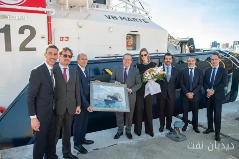 بولودا، یدک‌کش ASD Tug 2813 VB Marte را در جنوا نام‌گذاری کرد