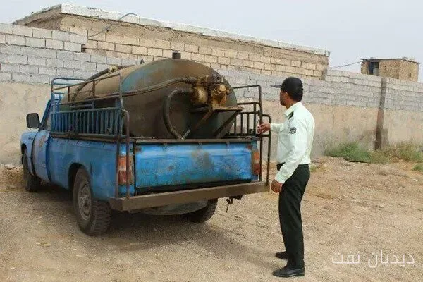 کشف ۲ هزار لیتر گازوئیل قاچاق در آذرشهر توسط سرهنگ غلامحسین زاهد