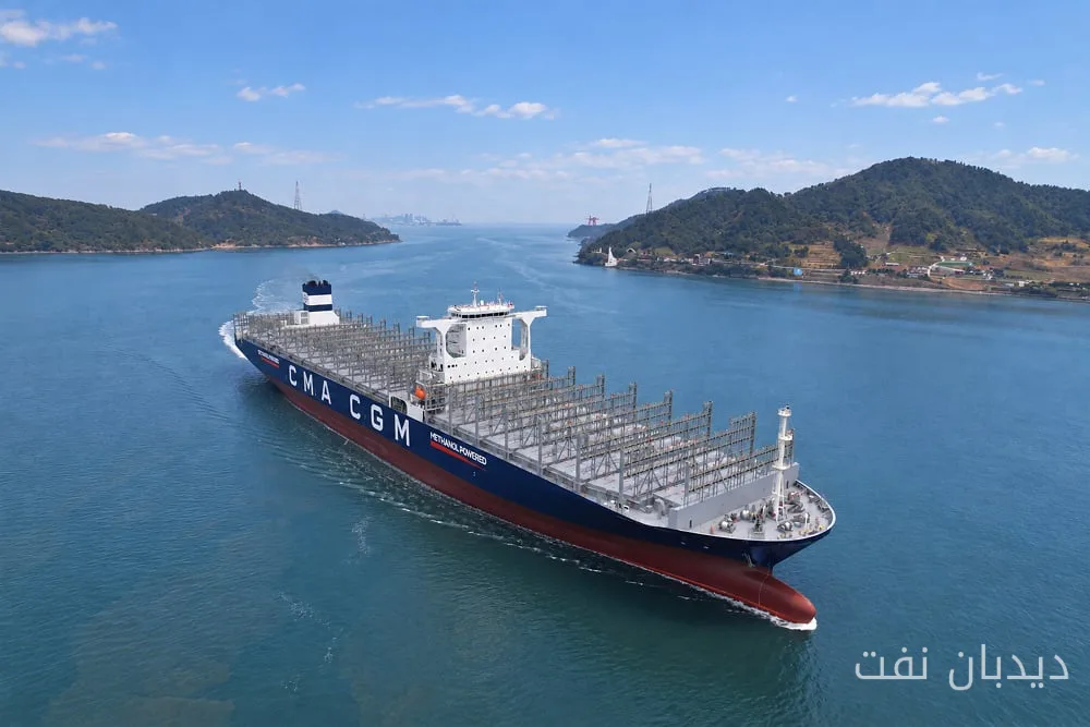 HD Hyundai نخستین کشتی کانتینری بدون نیاز به لیشینگ را به CMA CGM تحویل داد