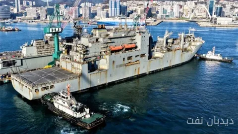 تکمیل پروژه تعمیر و بازسازی USNS Amelia Earhart توسط HJ Heavy Industries