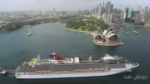 Carnival Cruise Line دو کشتی کروز را از استرالیا به آمریکای شمالی منتقل می‌کند