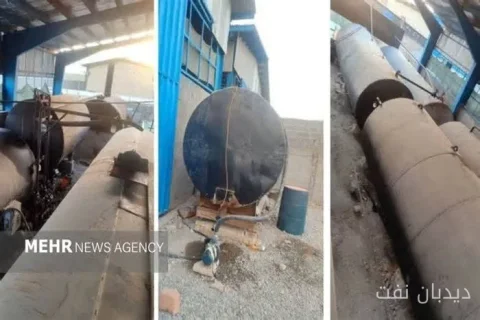Discovery of 43,000 liters of smuggled fuel in the Manjilabad warehouse by the Economic Security Police