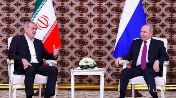 مسعود پزشکیان و ولادیمیر پوتین بر توسعه همکاریهای انرژی تأکید کردند