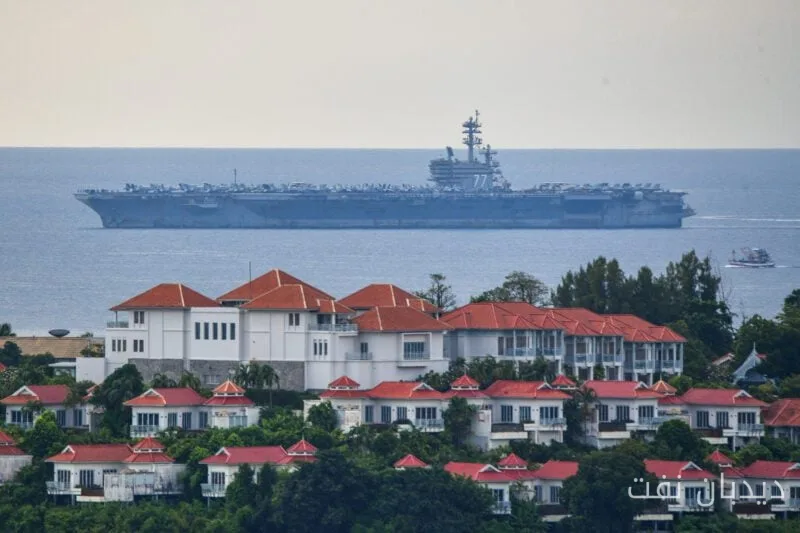 نفتکش USS George H.W. Bush وارد تایلند شد